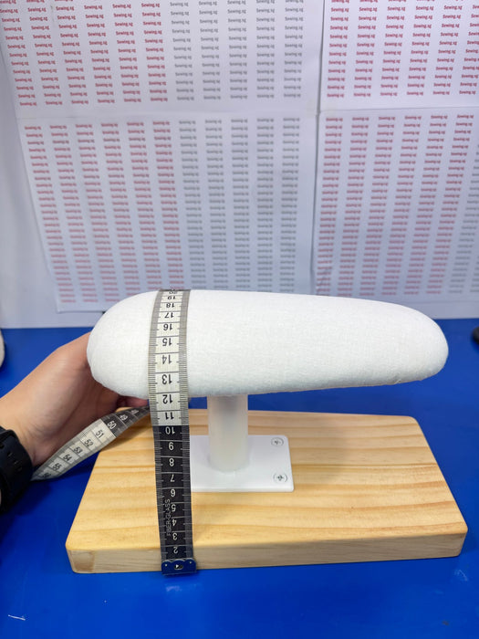 Sleeve Ironing Board – 23.5cm Base | 7.5–11cm Pad Width | 12cm Height – Wooden Base & Fabric Top