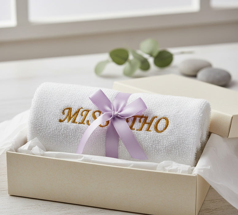 Signature Towel Name Embroidery Class (3-Hour Personalised Workshop)