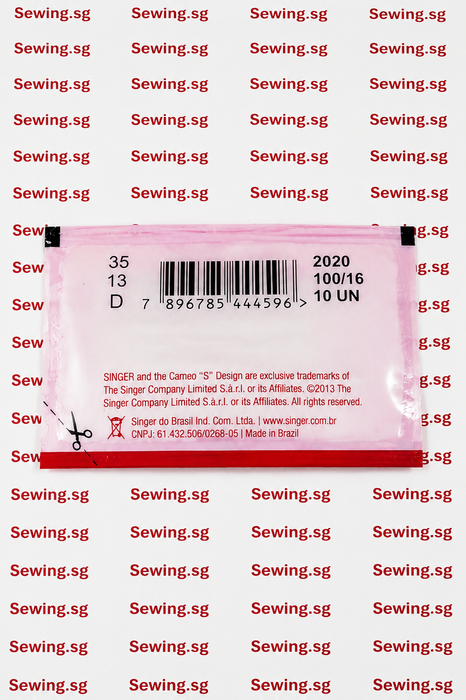 2020 E10 Original SINGER needles of Sewing Machine – 10 Pieces Pack (Sizes 70–110)