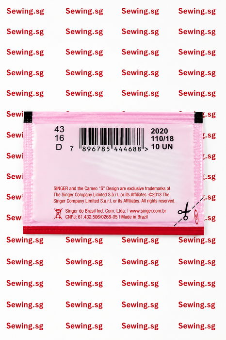 2020 E10 Original SINGER needles of Sewing Machine – 10 Pieces Pack (Sizes 70–110)