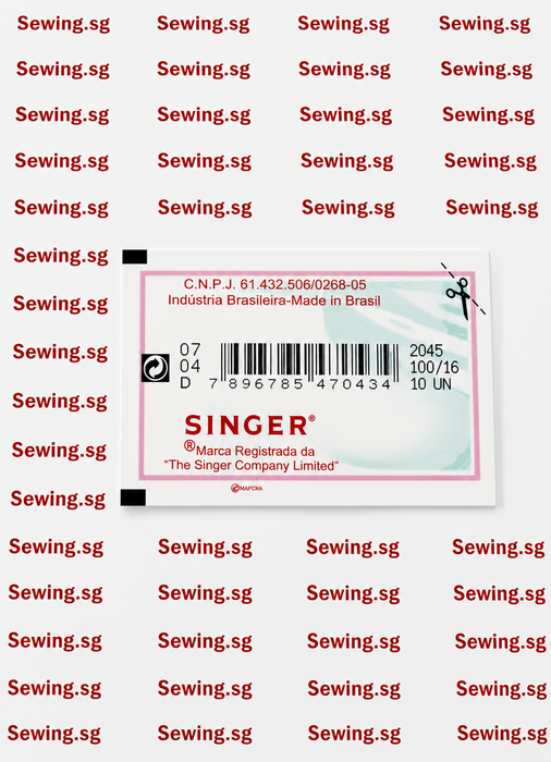 2045 Original SINGER Needles of Sewing Machine (Gold)