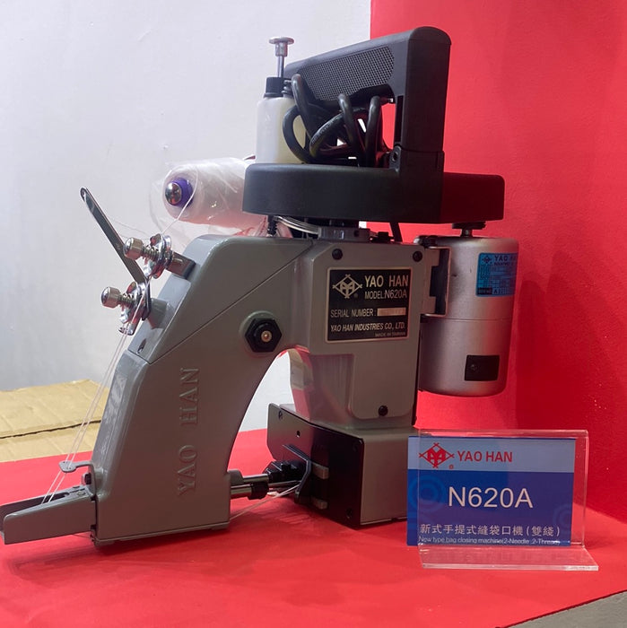 Yao Han N620A - Bag Closing Machine (Made in Taiwan) - (2-Needles & 2-Threads)