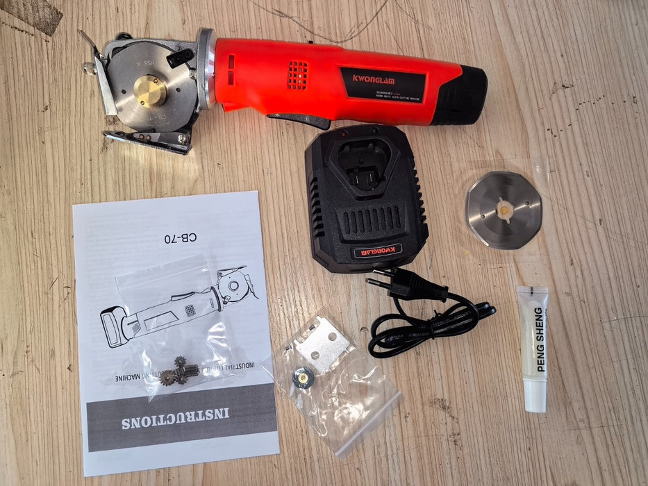 Circular Cutter, Wireless, 70mm round blade, Handy and Portable