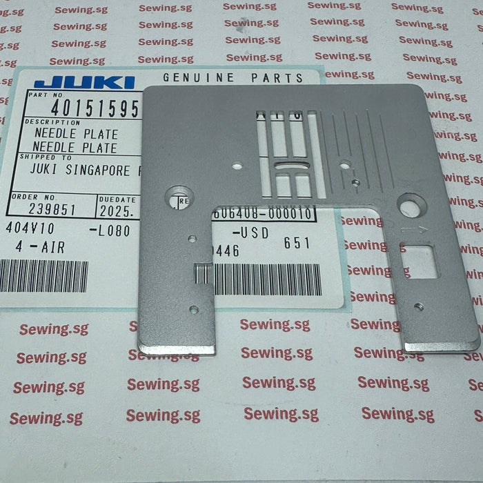 JUKI Throat Plate Assembly For HZL-DX and DX QVP Series Machines  - 40163698