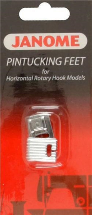 Janome Pintucking Feet (Original) - for Horizontal Rotary Hook Models