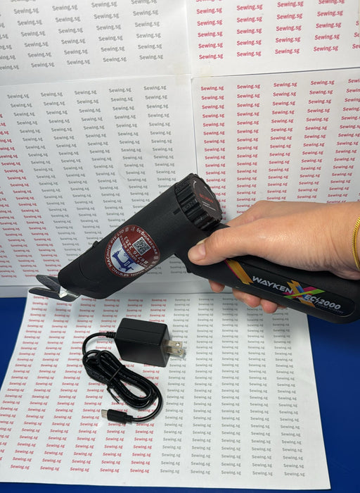 CORDLESS POWER SCISSORS EC-2000 WAYKEN – Fabric, Crafts & Multi-Material Cutting Tool-Made in Taiwan