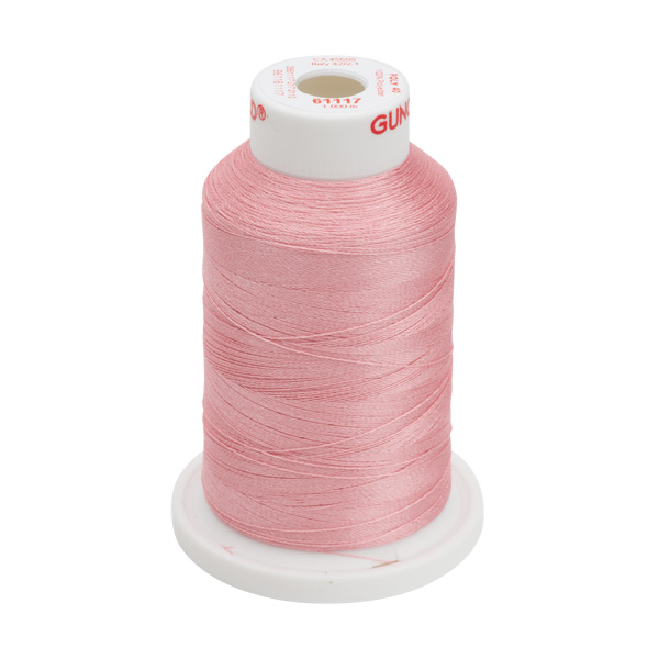 Gunold Embroidery Thread - POLY 40 - 1000m - 61117 - Mauve