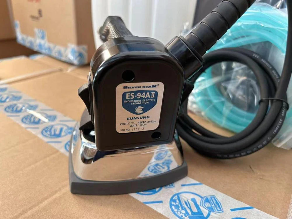 ES-94A II - Silverstar Steam Iron | Steam Press for Beginners & Professional Self-Setup