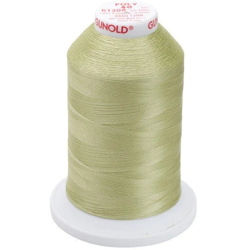 Gunold Embroidery Thread - POLY 40 - 1000m - 61209 - Lt. Avocada
