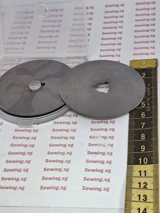60mm Rotary Blade (Notched Center Hole) – 10 Pieces per Pack