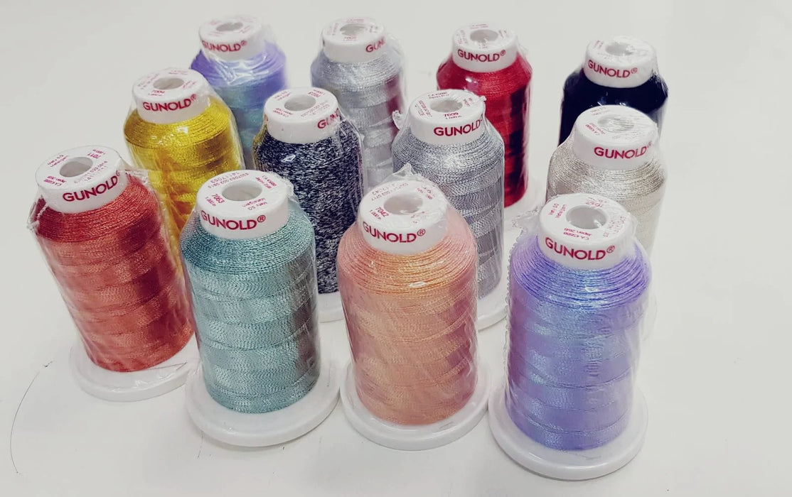 Gunold Embroidery Thread - METY 5/2  - 1000 - 7043 - Rainbow Prism Purple
