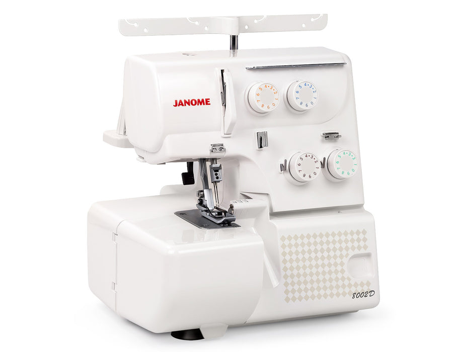 Janome 8002D 3 & 4-Thread Convertible Serger (Overlock Machine)