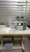 Mauser ML8126 Series Single Needle Lockstitch Sewing Machine, with Table and Stand, full view.