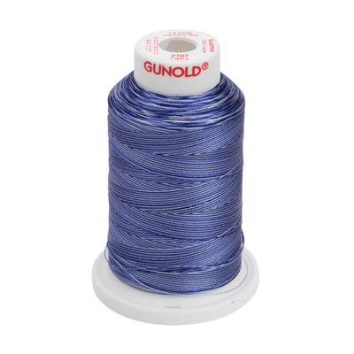 Gunold Embroidery Thread Sulky 40 - 1000m - 2107 Ombre (Multi) Colour Thread