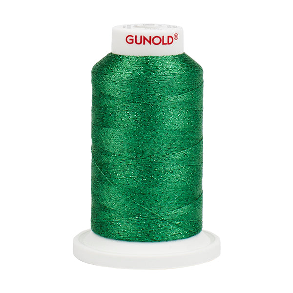 Gunold Sparkle -poly 30-True Green with Tone On Tone Sparkle -1000M-50 ...