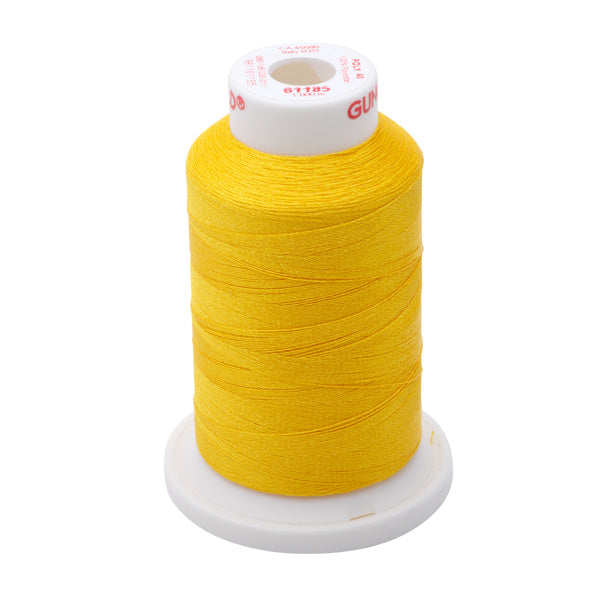 GUnold  Embroidery Thread - 40 -1000M - Golden Yellow Polyester-61185