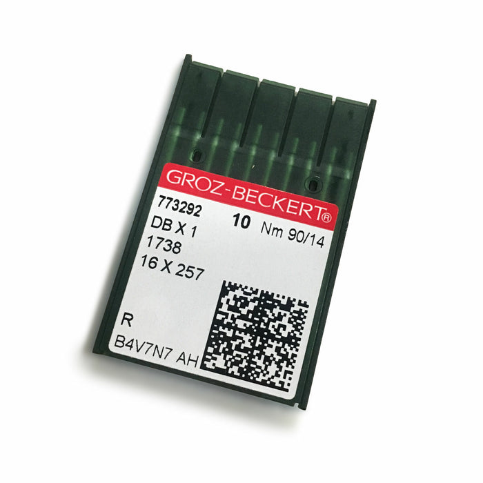 GROZ BECKERT INDUSTRIAL SEWING MACHINE NEEDLES DBX1 SIZE 14/90 (10pcs pack)
