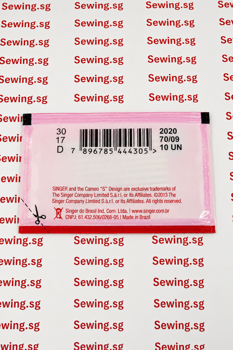 2020 E10 Original SINGER needles of Sewing Machine – 10 Pieces Pack (Sizes 70–110)