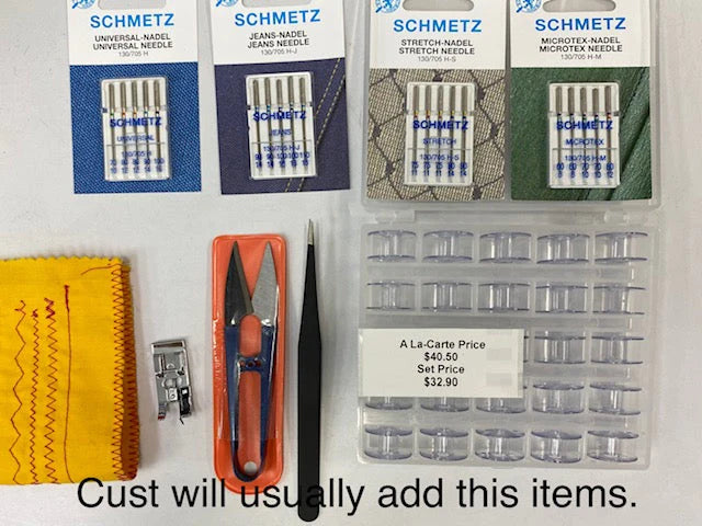 Essential Sewing Kit for Basic Sewing Machine | Useful Sewing Accessory Kit for Beginners, or user with a Basic($200+/-) sewing machine.