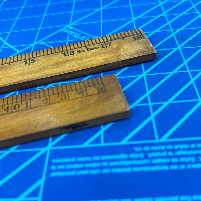 Wooden Ruler Straight type 50cm. Premium quality Wood, Fine finished