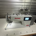 Mauser ML8126 Series Single Needle Lockstitch Sewing Machine, with Table, closeup view.