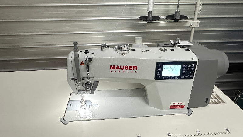 Mauser ML-8126 Series Single Needle Lockstitch Sewing Machine, with Table 