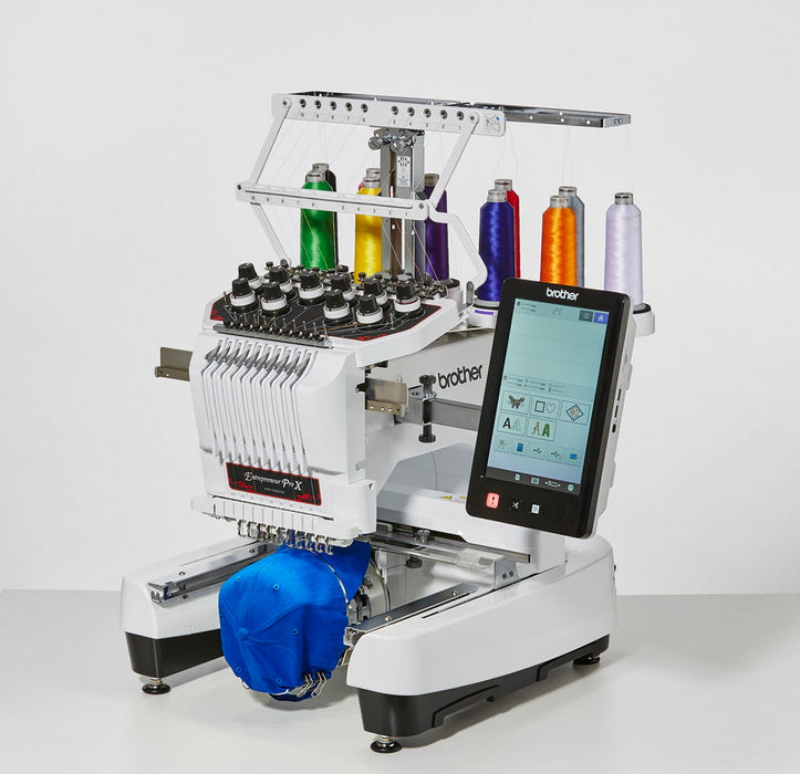Brother PR-1050X - 10-Needle Embroidery Machine - Embroidery Machine | Sewing Machine Singapore - Sewing.sg