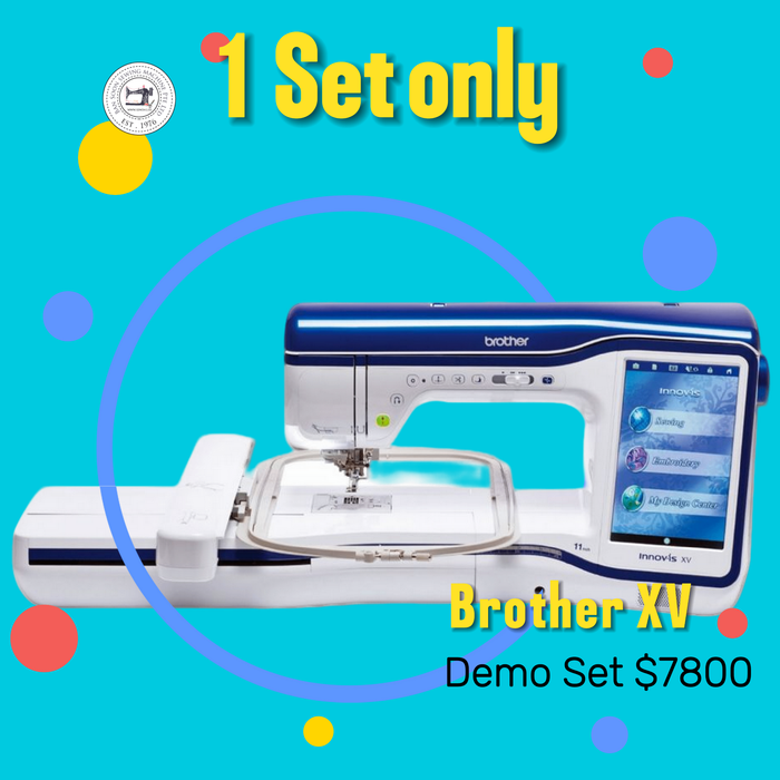 Demo Set Brother XV - Brother High-end Home Sewing Machine