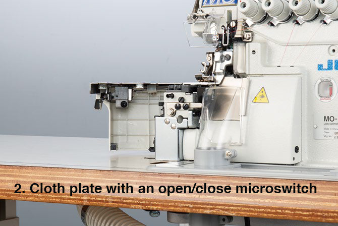JUKI MO-6800AS(D)/DD Series – Direct-Drive, High-Speed Overlock & Safety Stitch Machine (Complete Set with Table & Stand)