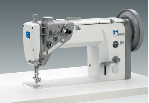 H-TYPE 967 PURE Durkopp Adler Extreme Sewing Single needle lockstitch, flat bed sewing machine head only DA967