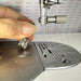 Conceal Zipper Foot premium class for Industrial sewing machines With a quick release stud. 