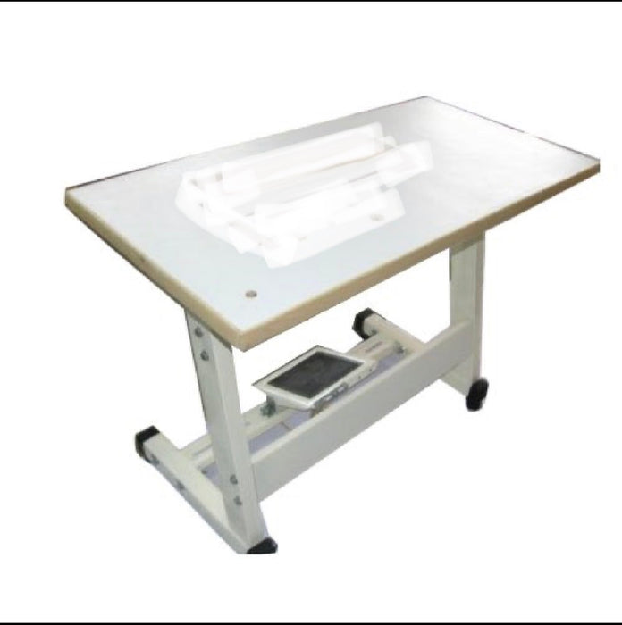 Sewing Machine Metal Stand, Adjustable Height, optional Table