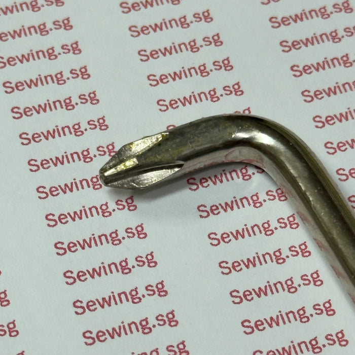 L Screw Driver. A must have tools to enjoy the sewing or stitching activities.