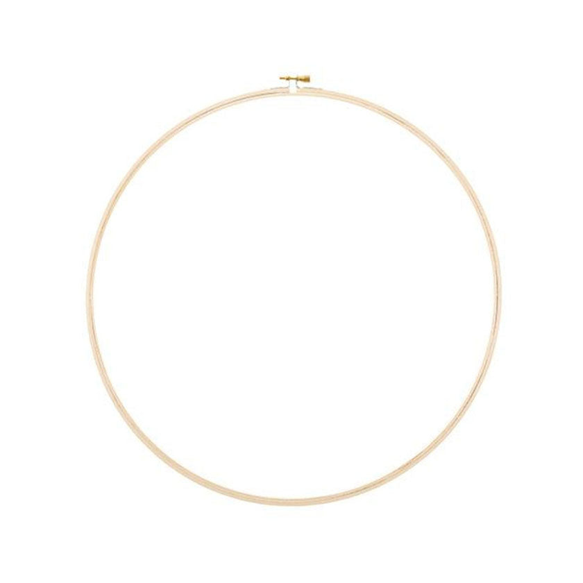 Hand Embroidery Hoop / Round Wooden Frame