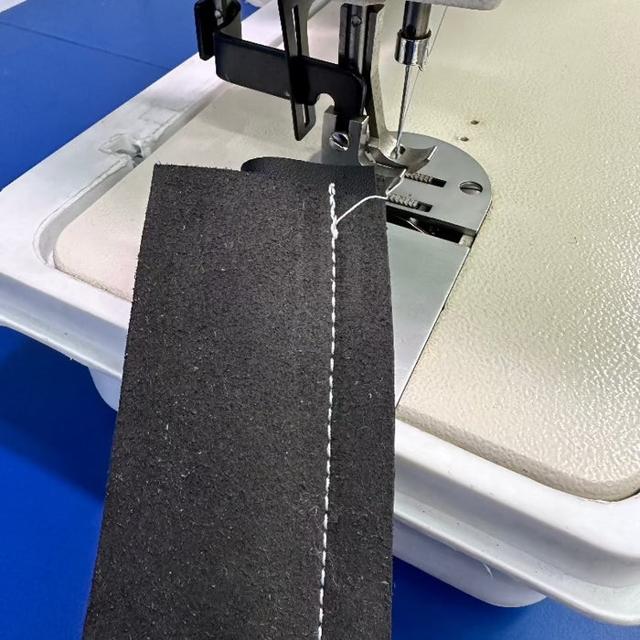 Portable walking foot machine with Zig-Zag function. Thick Thread stitch beautifully at the bottom