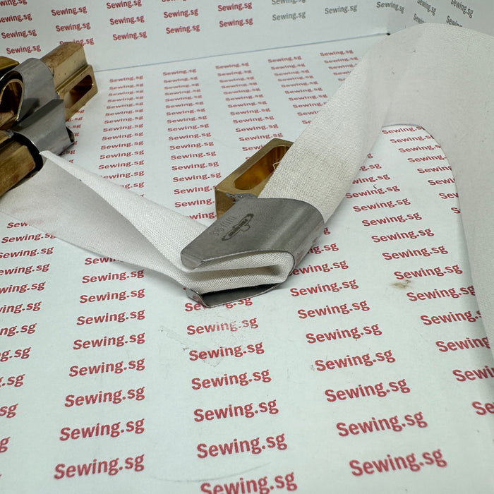 Single Turn Bias Folder – For Cylinder Bed & 3-Point Feed Sewing Machines -Online