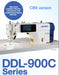 DDL900C-CBX; BEST FOR MULTIPLE SEWING APPLICATIONS ESPECIALLY CATERED FOR ALTERATIONS WITH EASIER SETTING FOR STITCHING OF THICKER THREADS.