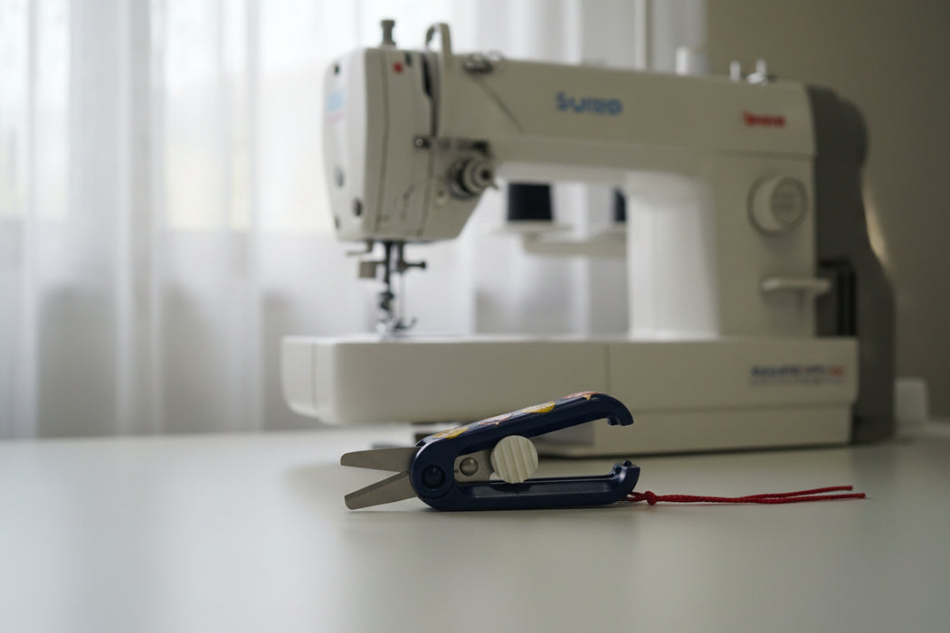 Air Travel Mini Scissors – Portable Safety Lock Scissors  & Compact (Made in Japan)