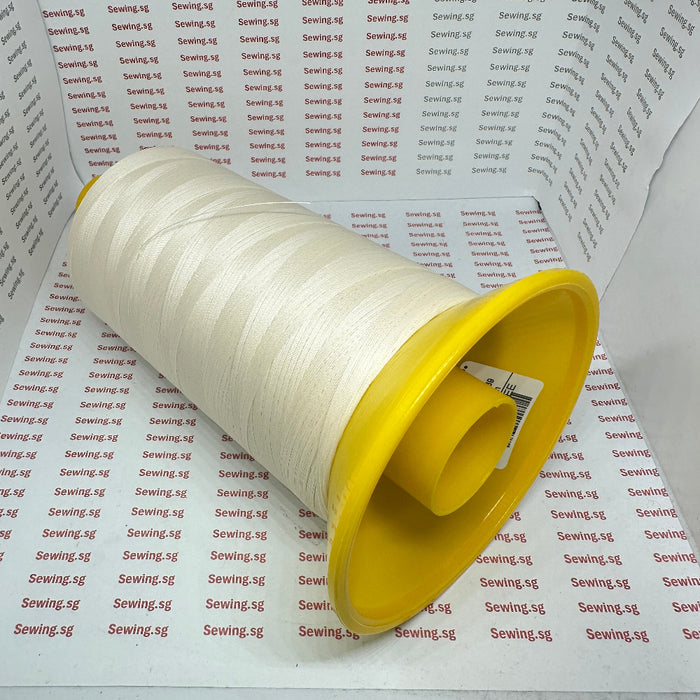 Size #40 (TEX 70 / V69) Serabond Bonded Polyester Thread, 7600U - Beige.