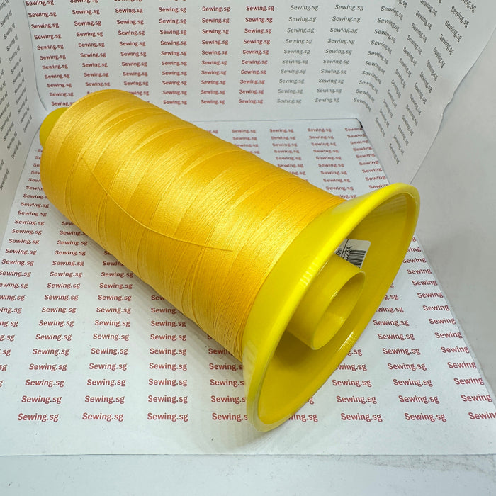 Size #40 (TEX 70 / V69) Serabond Bonded Polyester Thread, 7466U - Yellow.