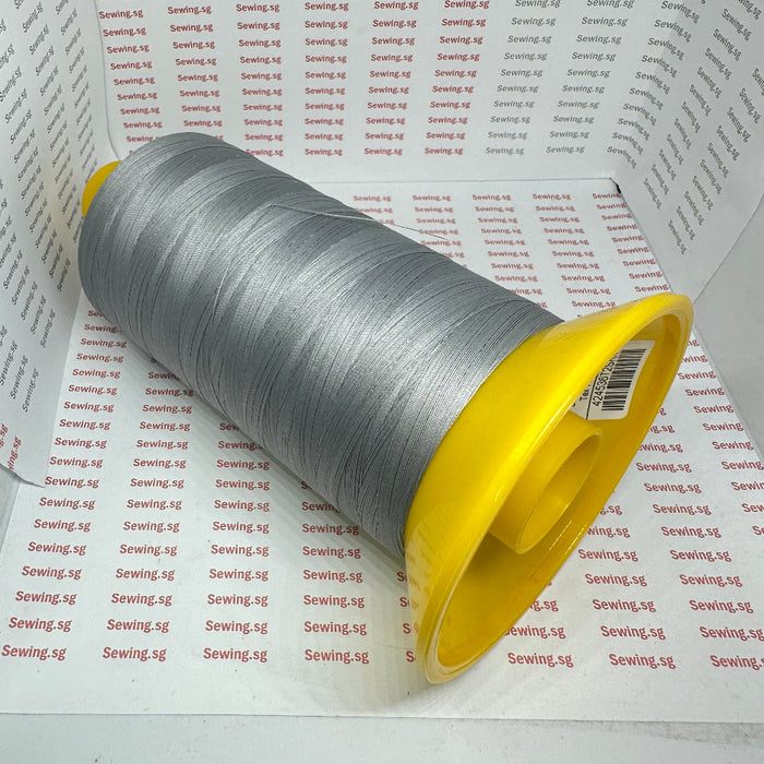 Size #40 (TEX 70 / V69) Serabond Bonded Polyester Thread, 7069U - Silver.