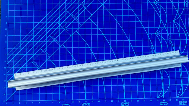 Stainless Steel Edge Safety Ruler & Cutting Ruler for Straight & Pinking Rotary Cutting