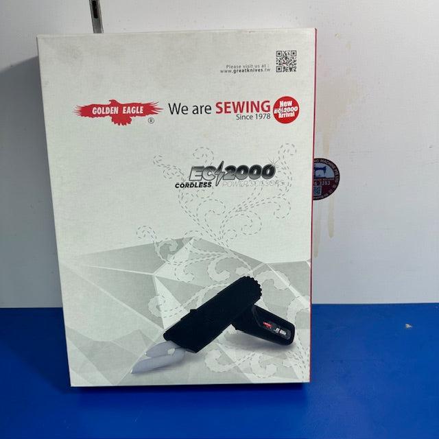 Golden Eagle EC2000 Cordless Power Scissors – Lightweight, Versatile, and Rechargeable