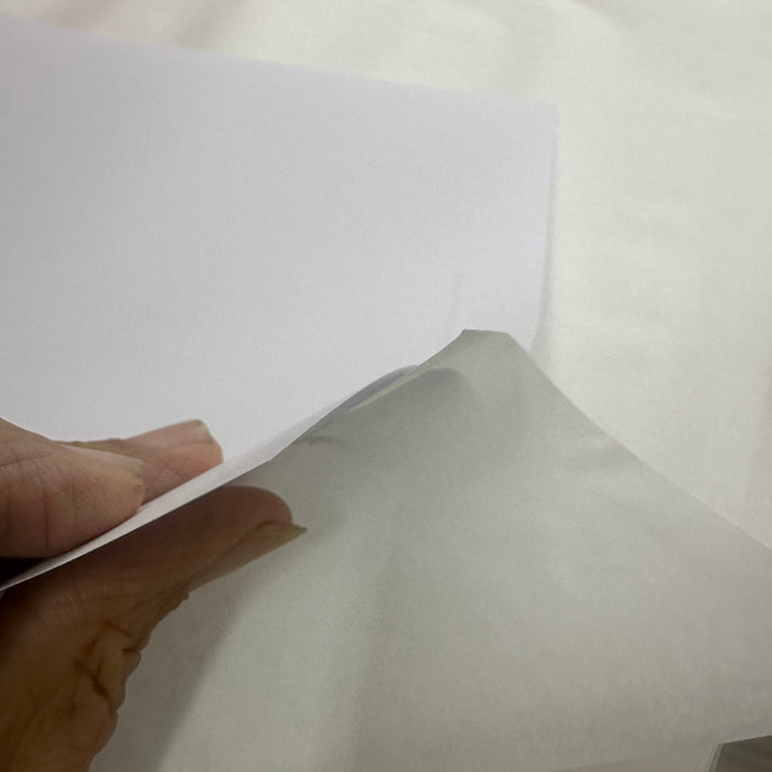 Tracing & Drafting Paper – White 1000mm x 760mm held with a 80gsm paper.