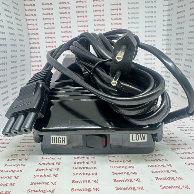 Foot Controller with Cable with HIGH & LOW setting | JANOME Original; YC-525
