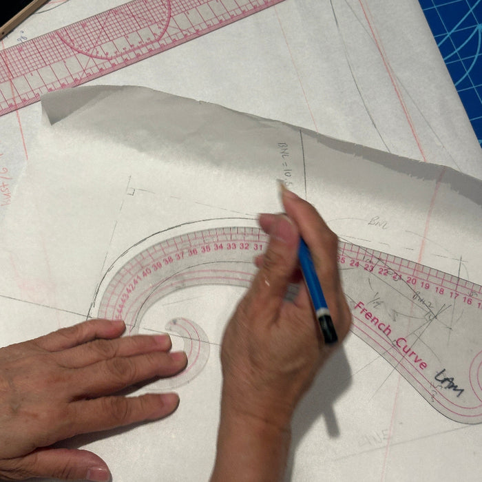French Curve Art No.: 3250, Curve Ruler, forming and smoothen curves in drafting clothing