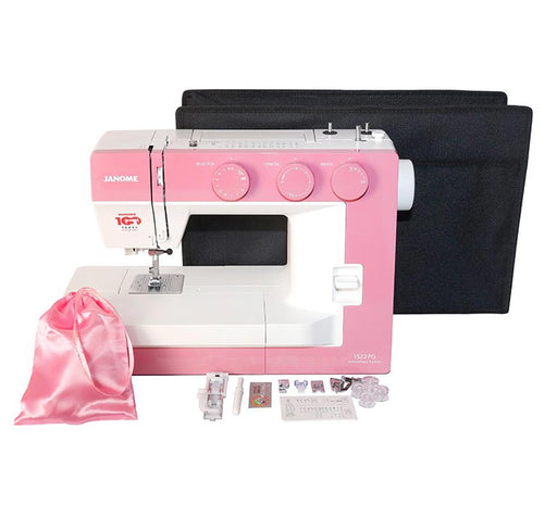 Celebrate 100 Years of Sewing Excellence with the Janome 1522PG Anniversary Edition -Retail - Ban Soon Sewing Machine Pte Ltd