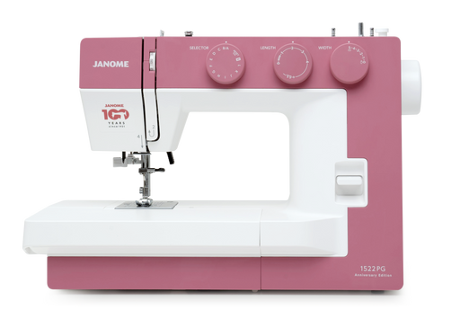 JANOME 1522PG - 100th Year Anniversary Edition Sewing Machine