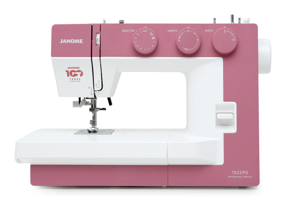 JANOME 1522PG - 100th Year Anniversary Edition Sewing Machine