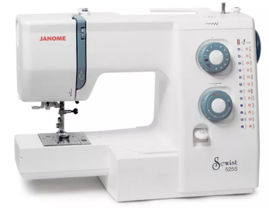 Mothers Day & 520 Promotion - FREE Thread snipper & 25 Bobbins with storage box Great Horse Machine - Janome Sewist 525S Sewing Machine BEST For sewing apparels & Alterations